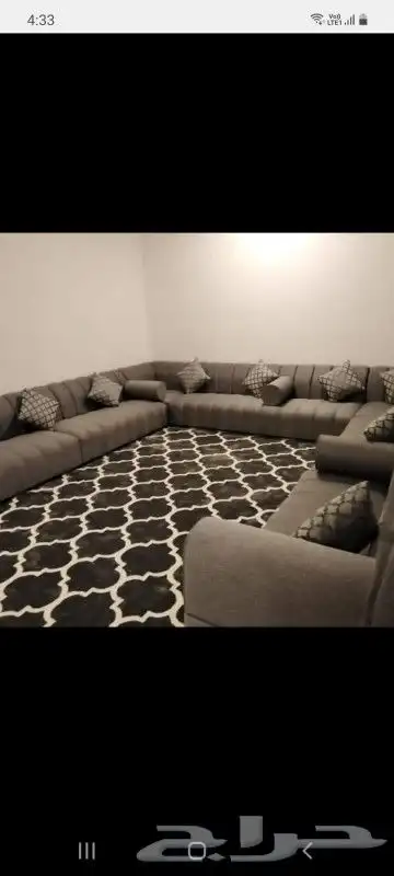 منجره قصر دنيا للتفصيل الأثاث كنب ستائر مجالس 9