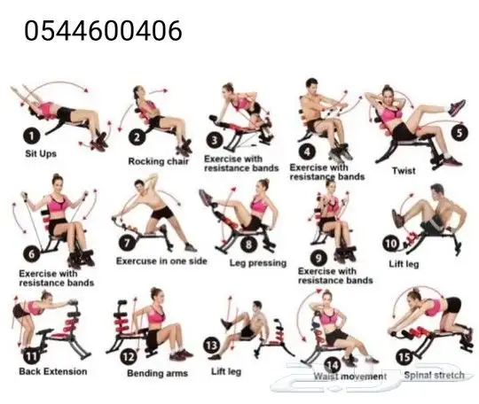 جهاز تخسيس البطن. لشد عضلات الكرش. جديد. 2