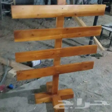 كوانتر جباتي كلاسيكي خشبي   اسهم  استاند   3