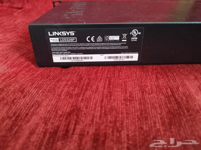 Linksys Cisco switch موزع Lgs318p 3