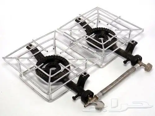 موقد غاز سفري اثنين عين قابل لطي 0