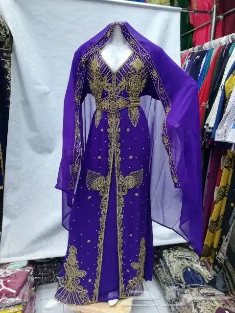 قفاطين مغربيه صناعه هندي و فساتين فاخرة توب 4