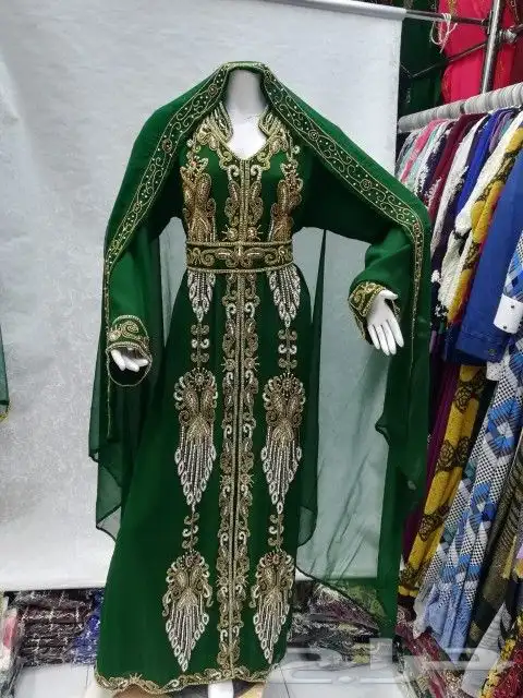 قفاطين مغربيه صناعه هندي و فساتين فاخرة توب 6