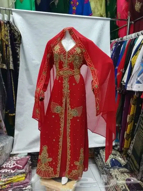 قفاطين مغربيه صناعه هندي و فساتين فاخرة توب 0