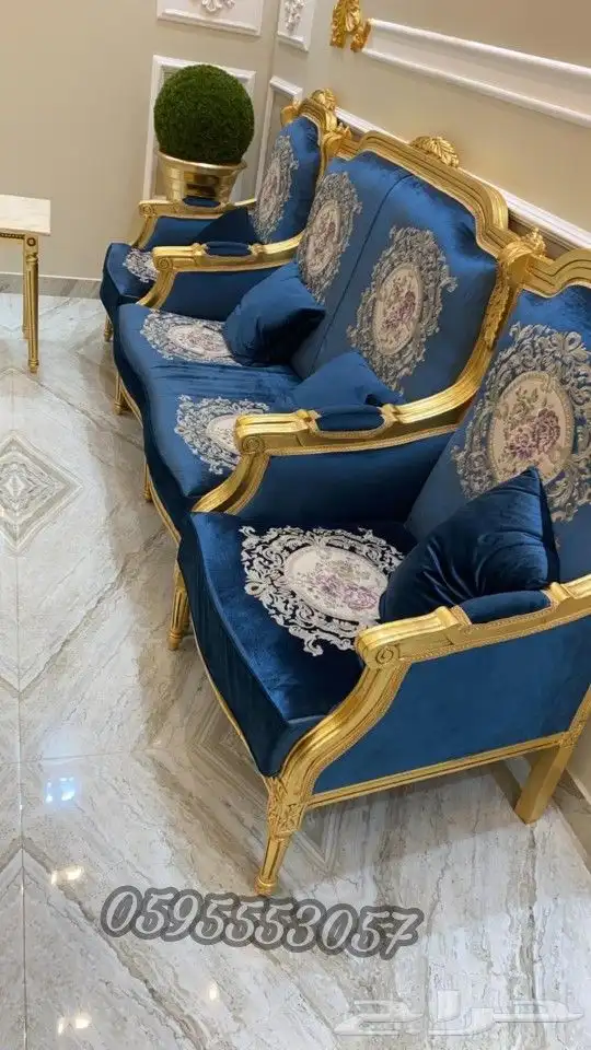 تفصيل كنب ملكي فاخر تفصيل مجالس فخمه 2