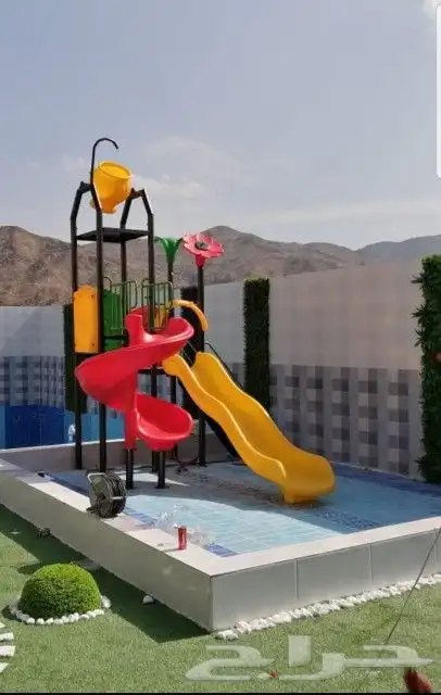 أحدث الألعاب الأطفال مراجيح وزحليق شاليهات 9