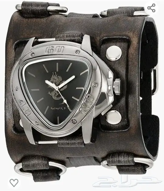 Nemesis Men s Silver Dragon ساعة 0