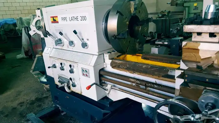 مخرطة فتحة كبيرة 200مم Pipe Lathe 0