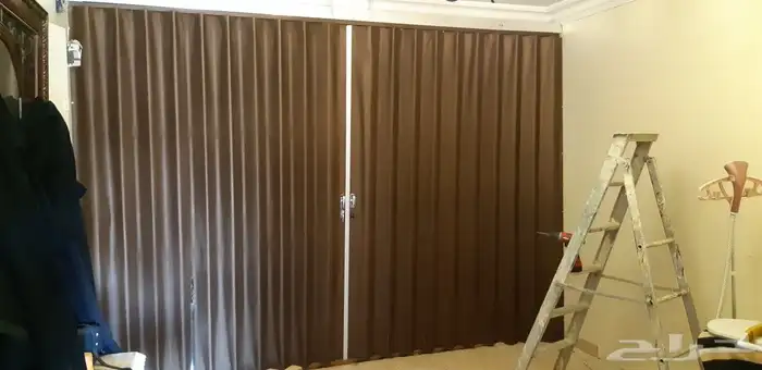 باب سحاب اكورديون تصنيع و تركيب 3