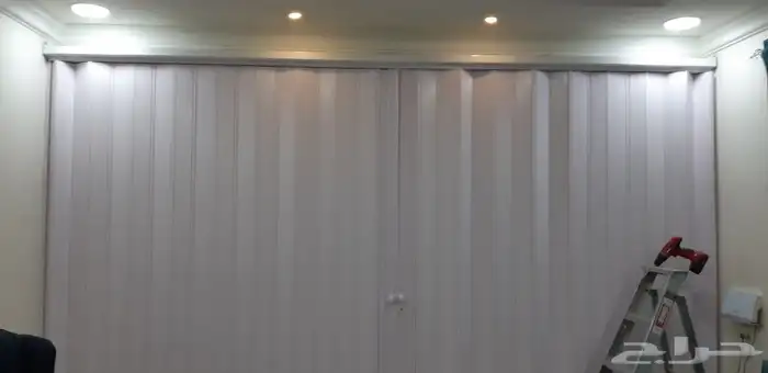 باب سحاب اكورديون تصنيع و تركيب 2