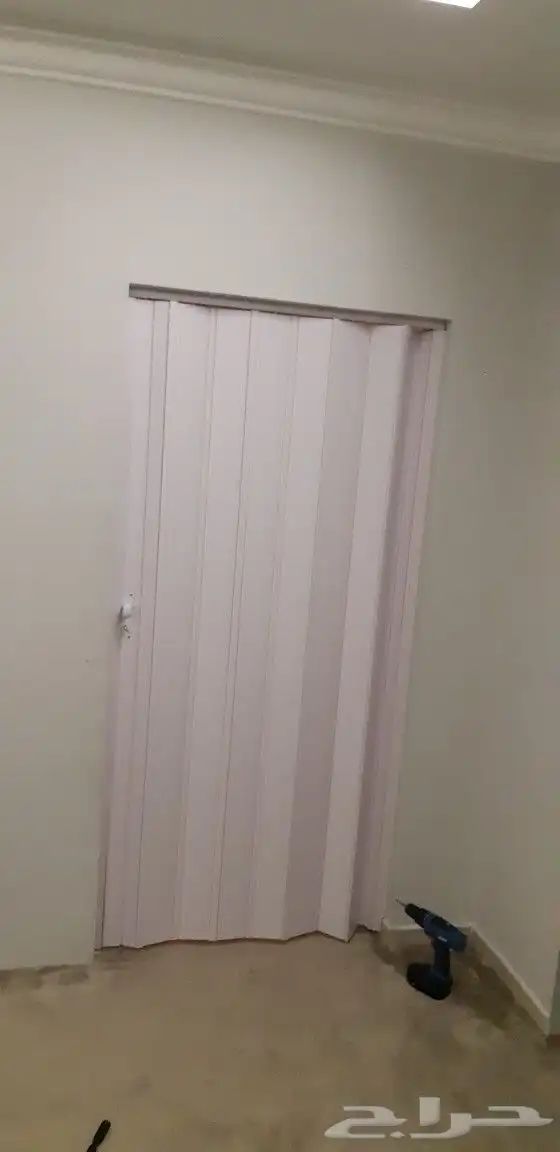 باب سحاب اكورديون تصنيع و تركيب 6