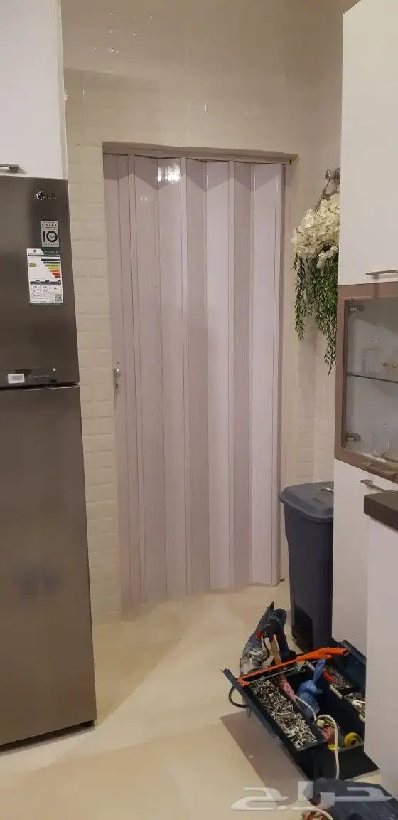 باب سحاب اكورديون تصنيع و تركيب 4