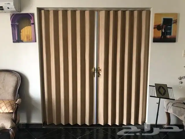 باب سحاب اكورديون تصنيع و تركيب 0