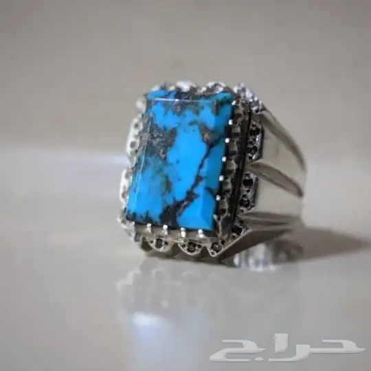 خاتم فيروز نيشابوري حجر تحفة صياغة رضائي 2
