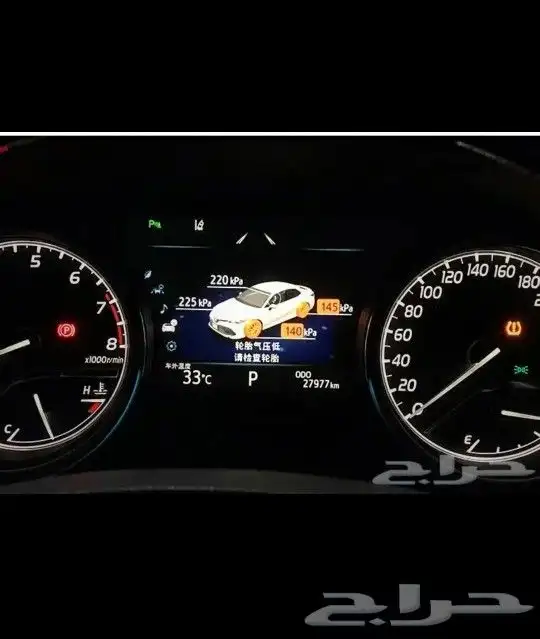 جهاز ضغط الاطارات تويوتا من 2018 واللكسز من 2015 الى 2022 1