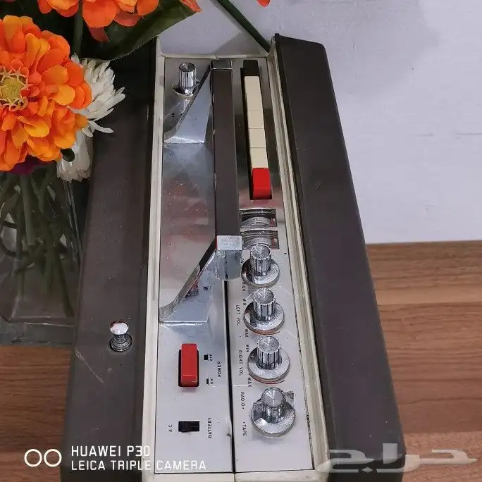 جهاز نادر جدا راديو ومسجل ياباني مميز للغاية 21