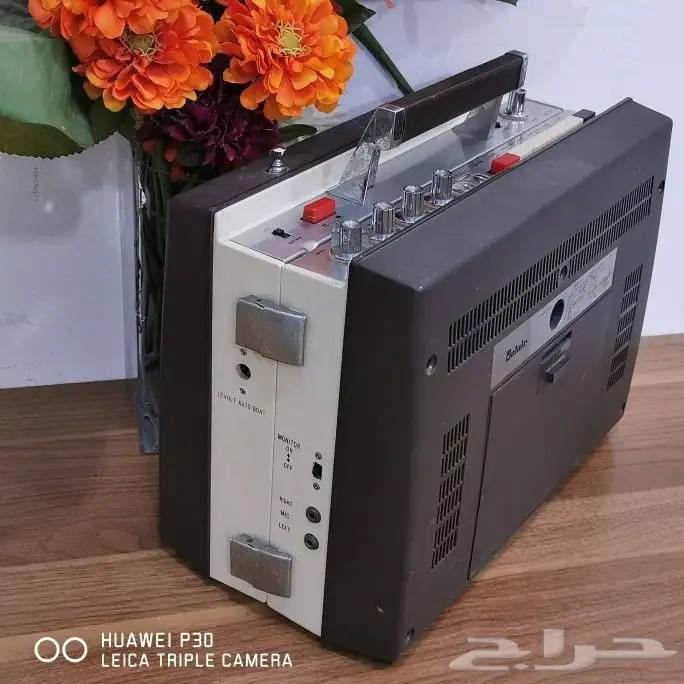 جهاز نادر جدا راديو ومسجل ياباني مميز للغاية 18