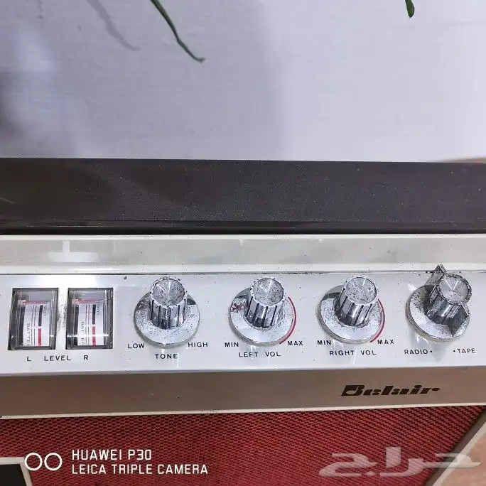 جهاز نادر جدا راديو ومسجل ياباني مميز للغاية 10