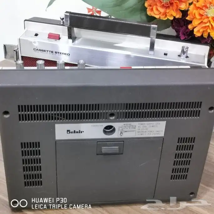 جهاز نادر جدا راديو ومسجل ياباني مميز للغاية 12