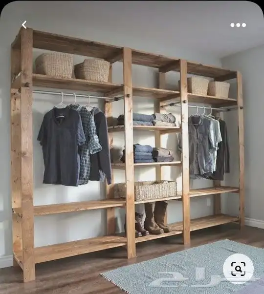 تصميم خشبيه تفصيل دولاب خشبي كلاسيكي في جده 2