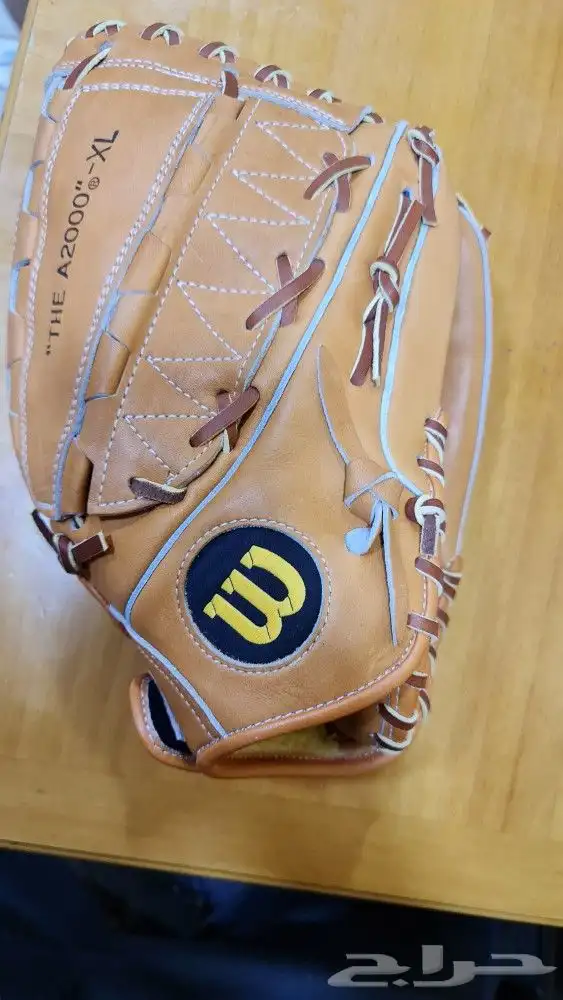 قفاز لعبة بيسبول أصلي صناعة يابانية جلد طبيعي 3