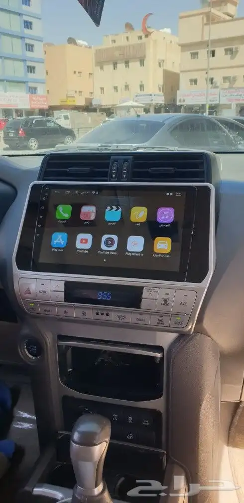 شاشة برادو 2018 2019 مع كامره خلفيه 3