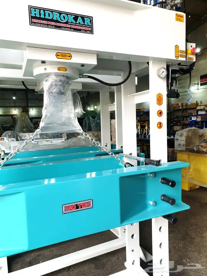 مكبس هيدرولك 150 طن تركي 3