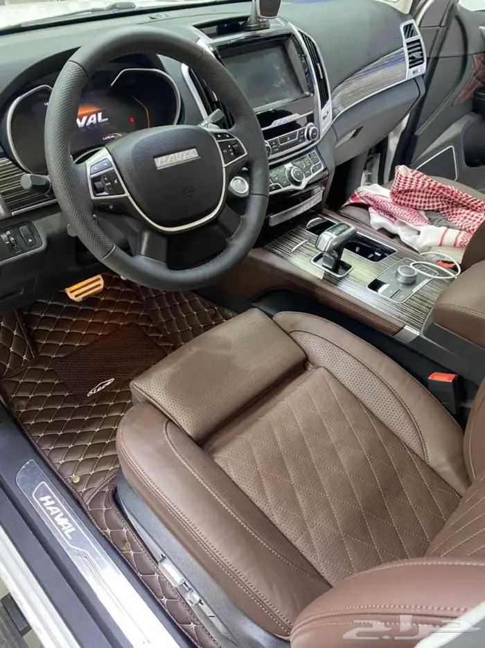 دعاسات أرضية جلد عازل لجميع السيارات VIP 41
