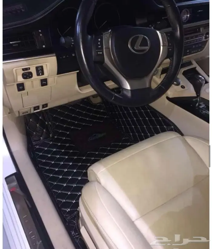 دعاسات أرضية جلد عازل لجميع السيارات VIP 52