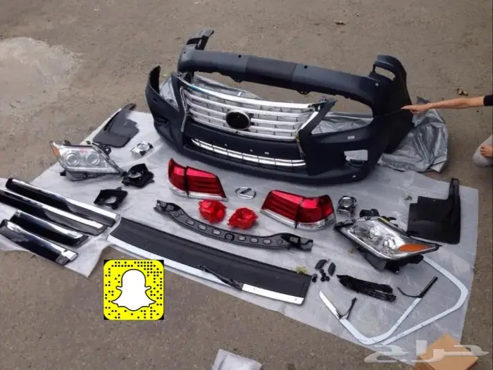 صدامات جيب لكزس 2015 اصلي وتايوان  19