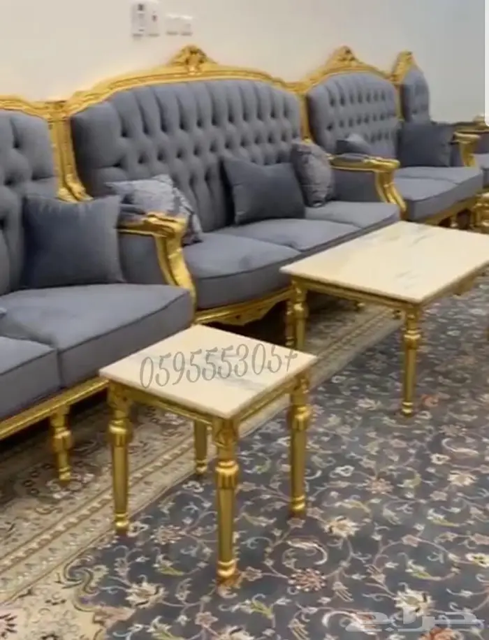 كنب ملكي فاخر كنب مصري 0595553057 3