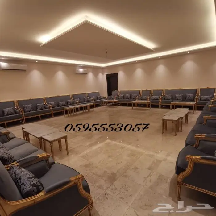 كنب ملكي فاخر كنب مصري 0595553057 4