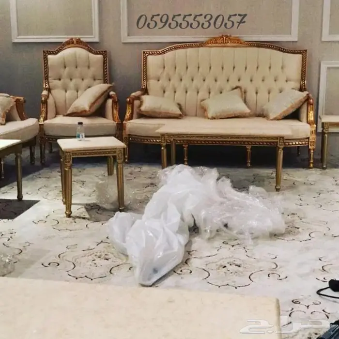 كنب ملكي فاخر كنب مصري 0595553057 7