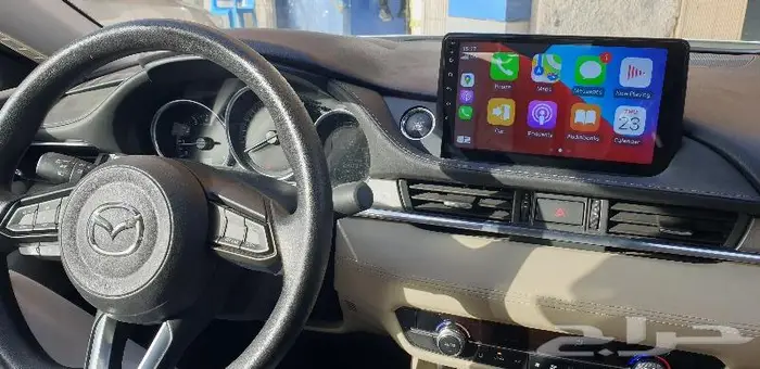 شاشة مازدا 6 2020 مع كامره خلفيه و CarPlay 0