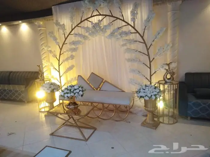 تنسيق حفلات كوش طولات كراسي قزاز طولات استقبال مواليد 2