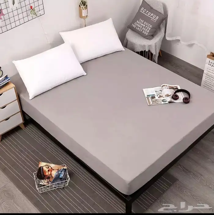 مفرش مغاط مفرد مقاوم لتسرب السوائل ( جديد ) 1