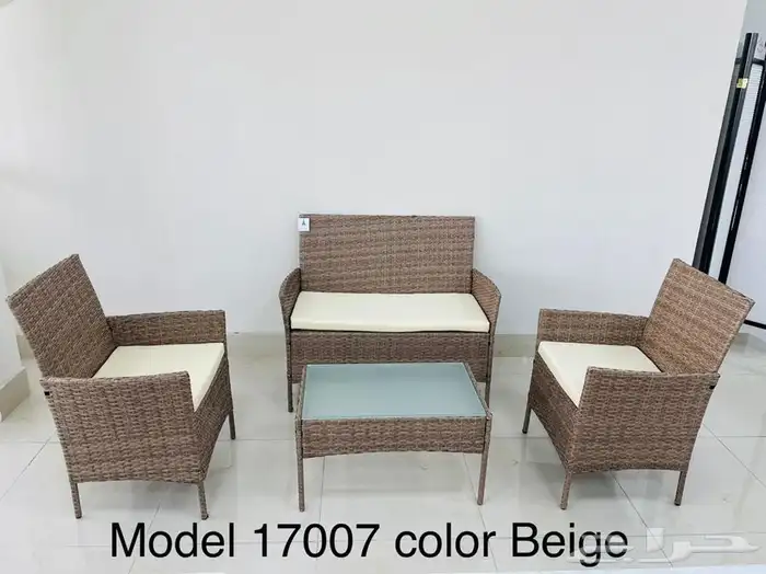 كنب للحدائق والجلسات الخارجية و الكوفيهات تخفيض قوي 1