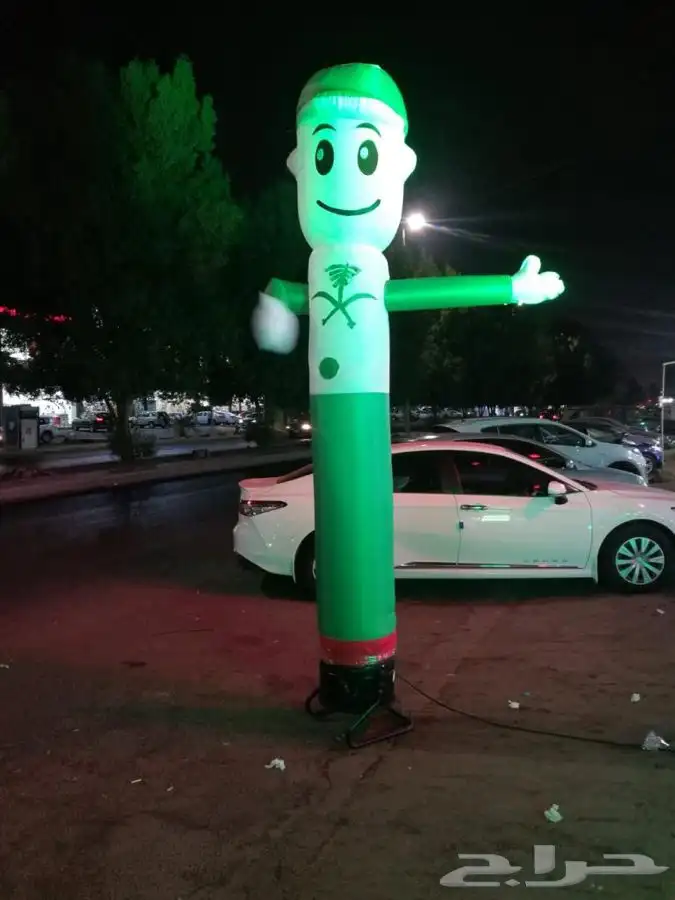 بالون راقص وليزرات لأفتتاح المحلات قوس بالون شرار ممر ملكي 0