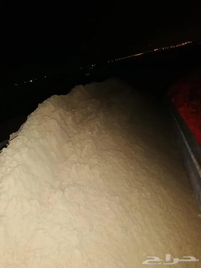 رمل دوسري ودفان رمل بناء زيروه مخلوط بجميع انواع موادالبناء 43