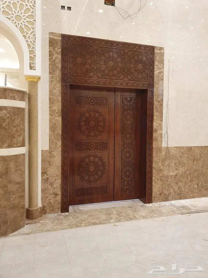 حفر ونقش على الخشب CNC أعمال ديكورات مساجد 10