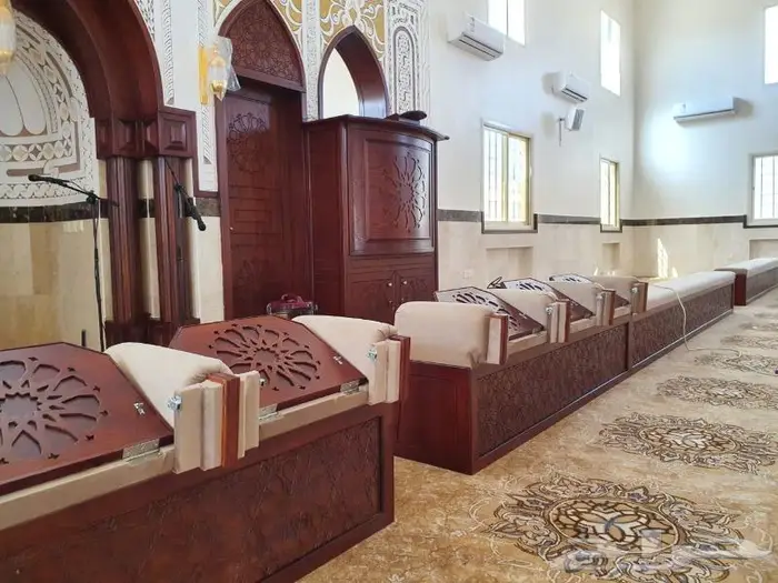 حفر ونقش على الخشب CNC أعمال ديكورات مساجد 5