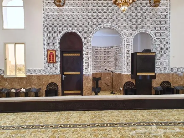 حفر ونقش على الخشب CNC أعمال ديكورات مساجد 36