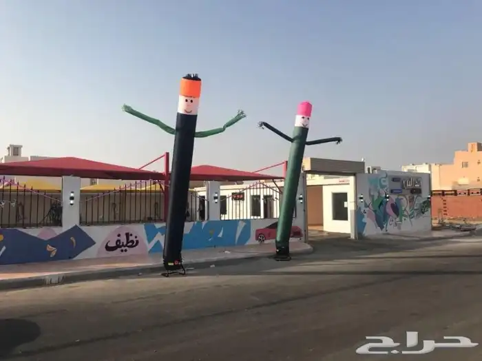 بالون راقص وليزرات لأفتتاح المحلات قوس بالون شرار ممر ملكي 15