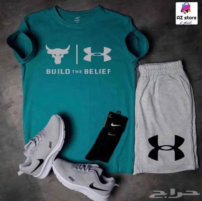 تيشيرتات واطقم جميع المقاسات من سمول ل 6 اكس توصيل لجميع مدن 9