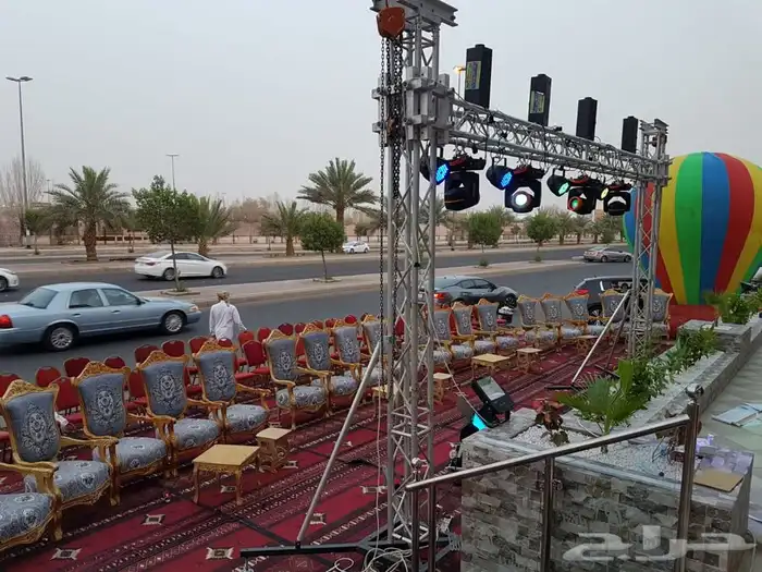 تاجير ليازر ومعدات افتتاح المحلات والمناسبات 1