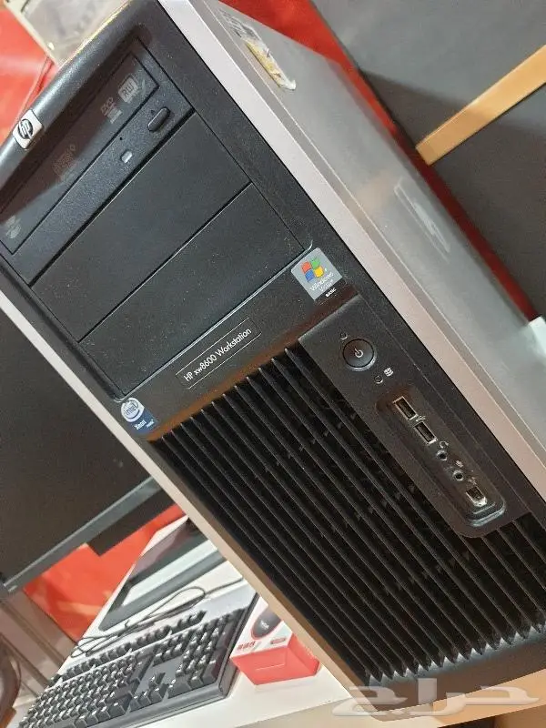جهاز كمبيوتر مونتاج HP مع الشاشه 4