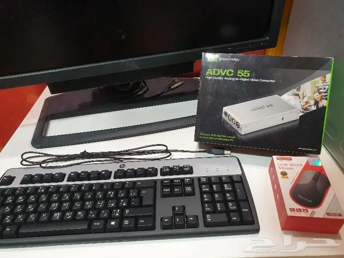 جهاز كمبيوتر مونتاج HP مع الشاشه 2