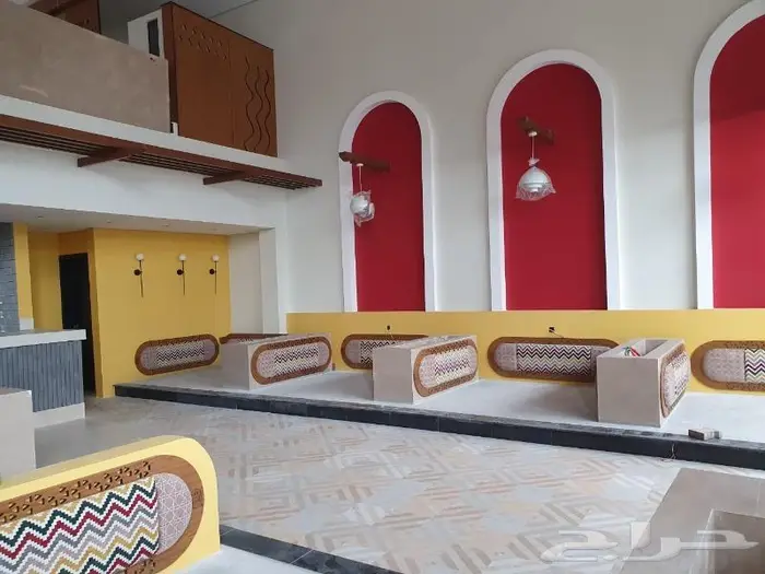تصنيع طاولات وجلسات مطاعم وأبواب خشبية مع ديكورات وحفر cnc 41