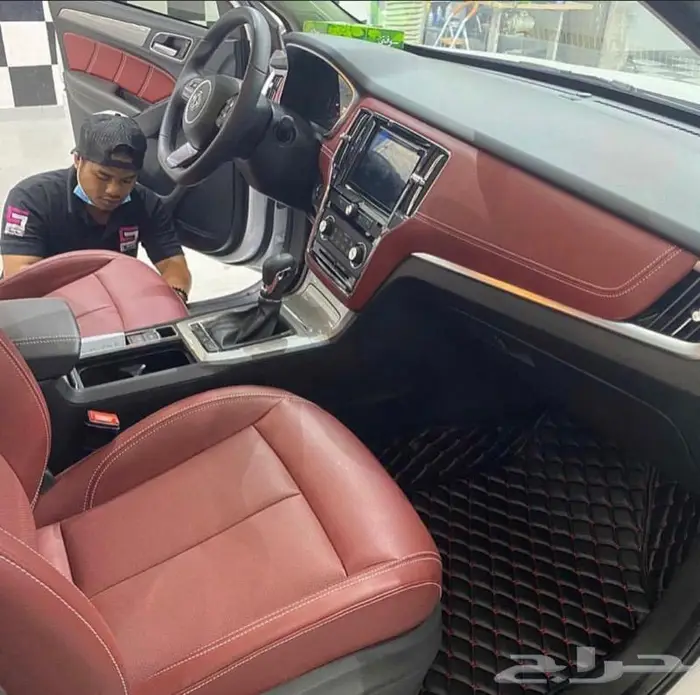 دعاسات أرضية MG ZS جلد5 طبقات سميكة 26
