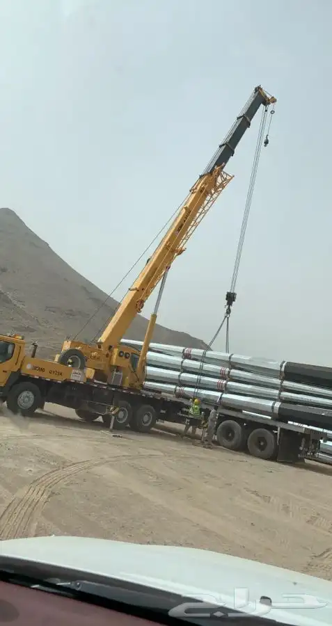 بوكلينات للايجار الشهري واليومي قلاب لوبد ونش كرين 7